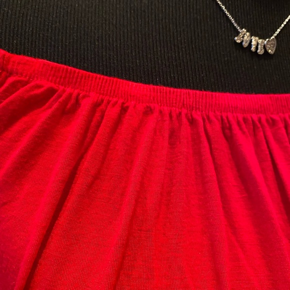 July 4th is coming!!❤️🤍💙. Socialite red off the shoulder flowy top. - Picture 9 of 10